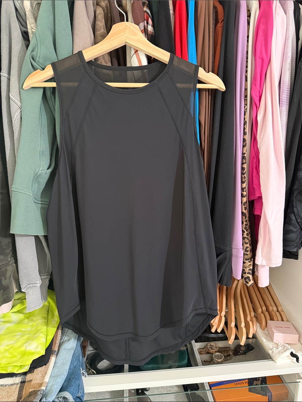 Lululemon sculpt tank black